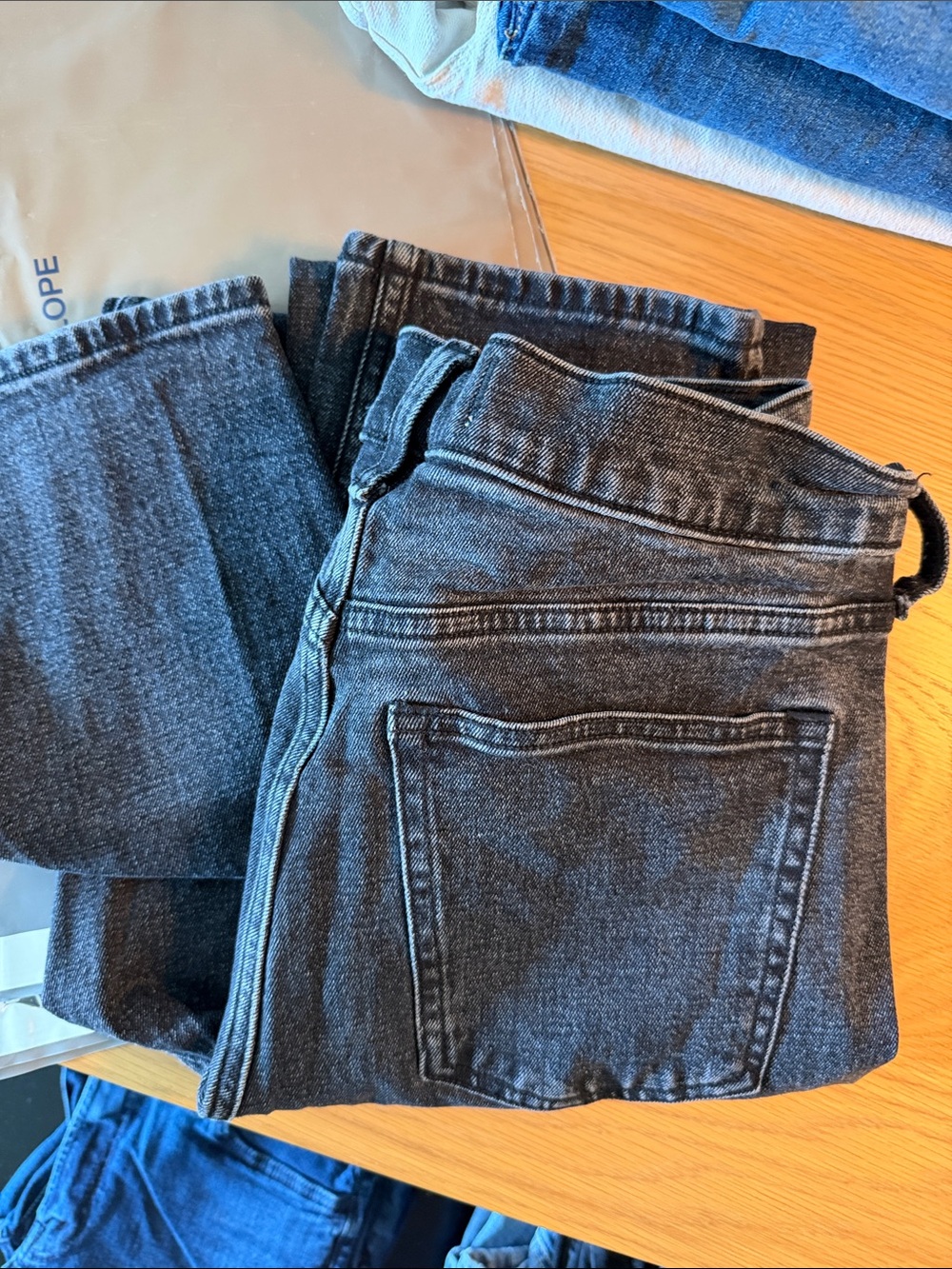 Abercrombie & Fitch women’s Dark Gray faded black Slim Jeans high rise size 29/8